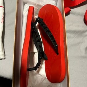 Christian Louboutin flip flops size 35